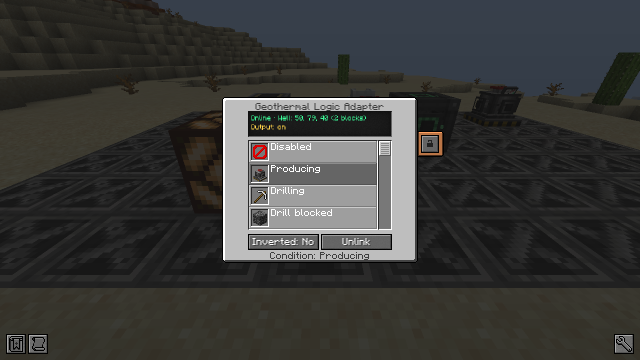 The logic adapter's interface